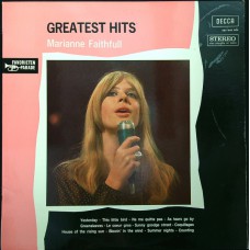 MARIANNE FAITHFULL Greatest Hits (Decca – XBY 846 004) Holland 1968 compilation LP